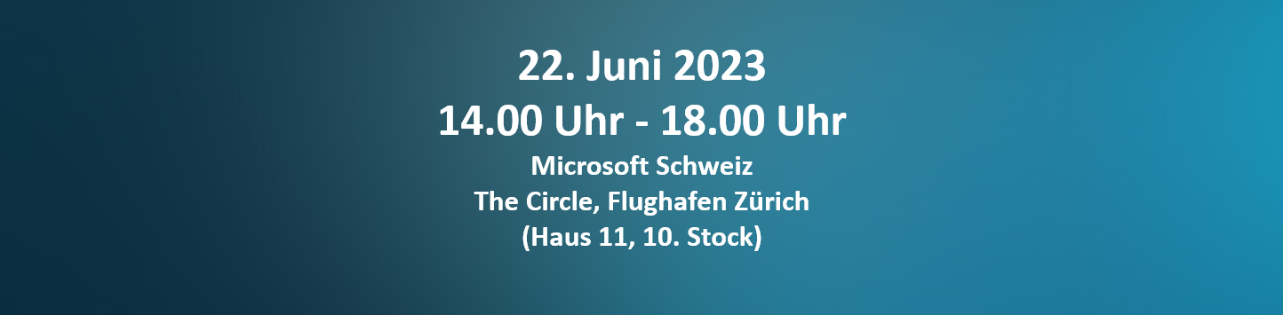 Microsoft Partner-Event im The Circle